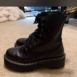 Platform doc martens size 6 women